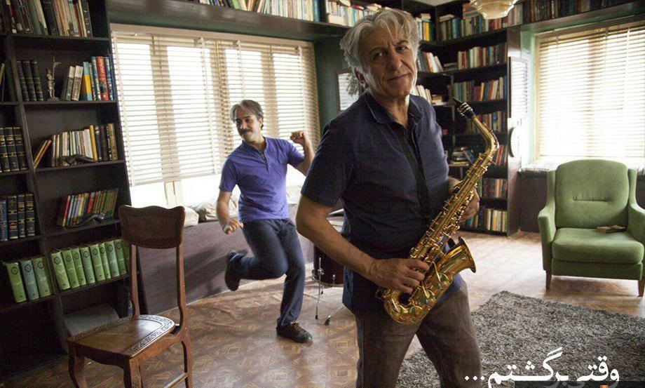 رضا کیانیان و افشین هاشمی در فیلم سینمایی وقتی برگشتم