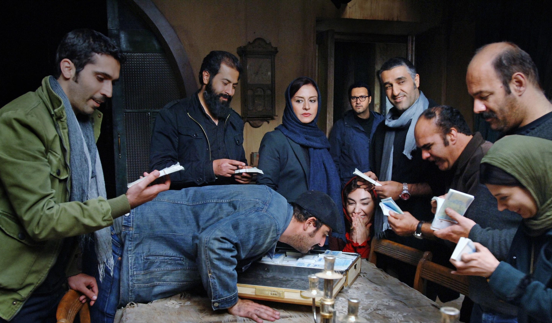 مریلا زارعی و پژمان جمشیدی در فیلم سینمایی سوء تفاهم