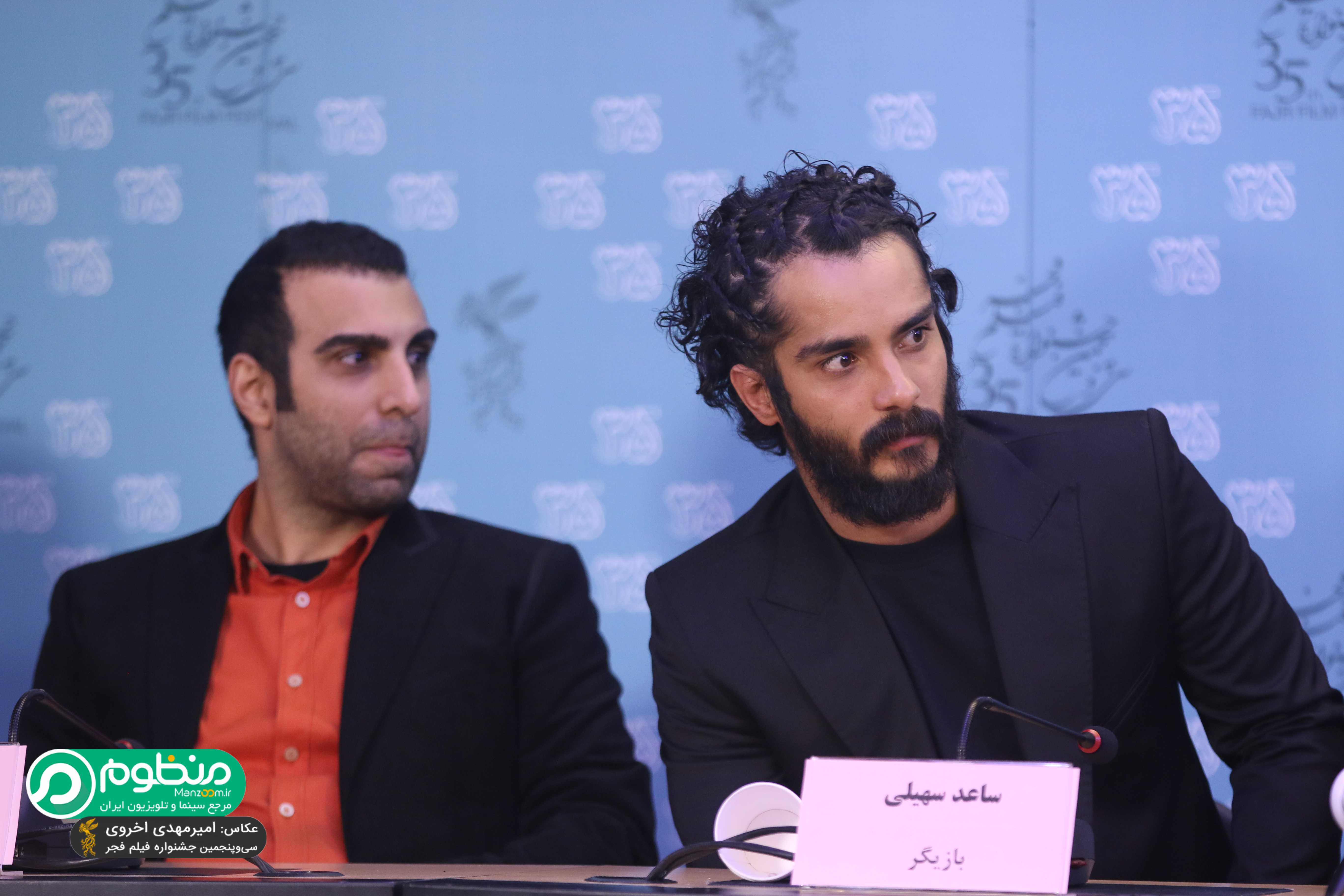 پولاد کیمیایی، ساعد سهیلی در نشست خبری فیلم «گشت 2»