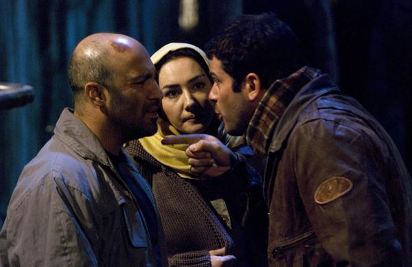 هانیه توسلی و محسن تنابنده در فیلم ندارها هانیه توسلی و محسن تنابنده در فیلم ندارها