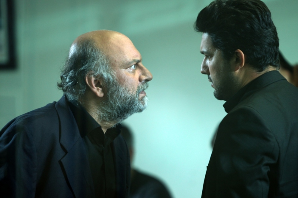 حامد بهداد و بابک کریمی در فیلم خانه دختر