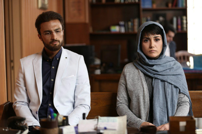 باران کوثری و امیر جدیدی در فیلم عرق سرد