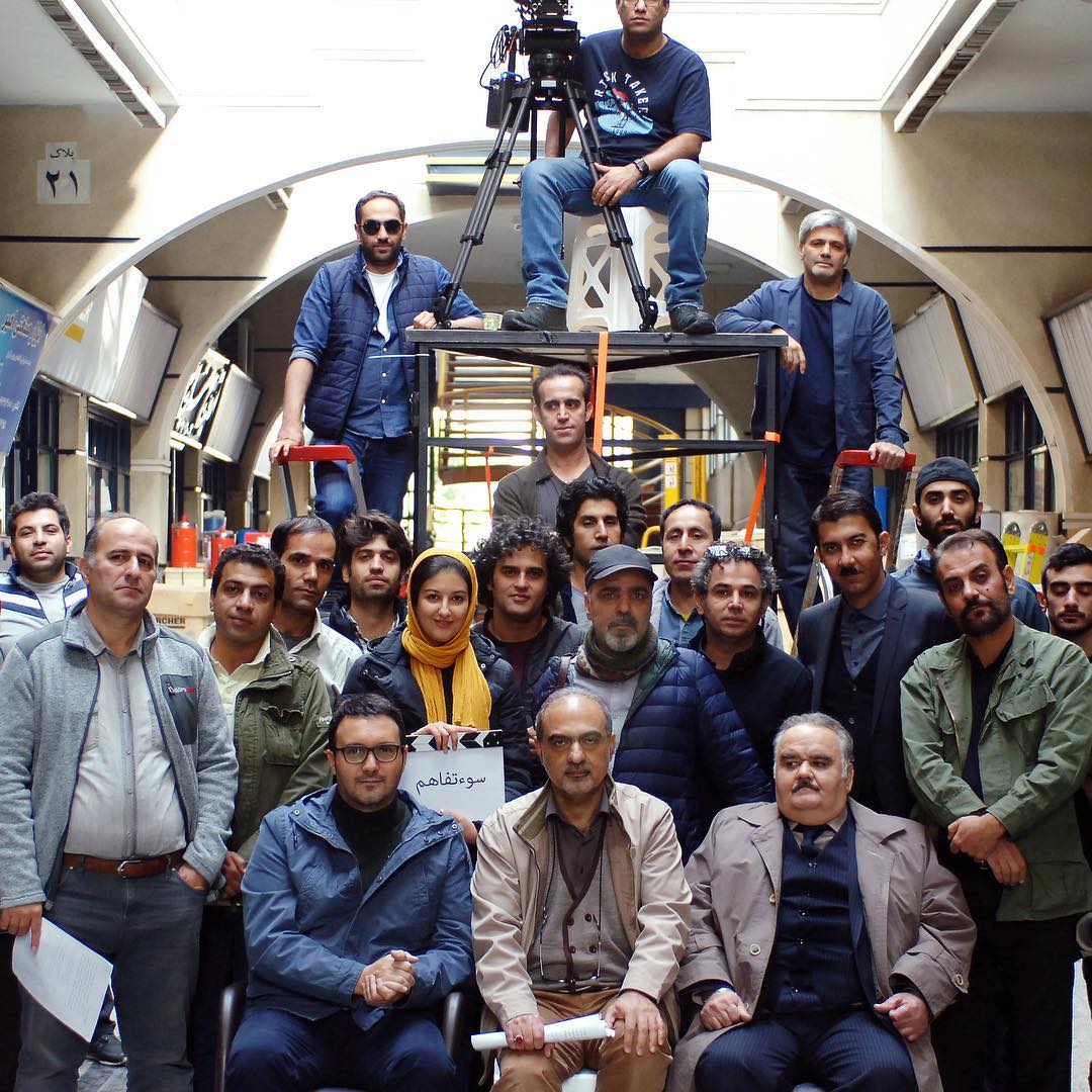 پشت صحنه فیلم سینمایی سوءتفاهم به کارگردانی احمدرضا معتمدی