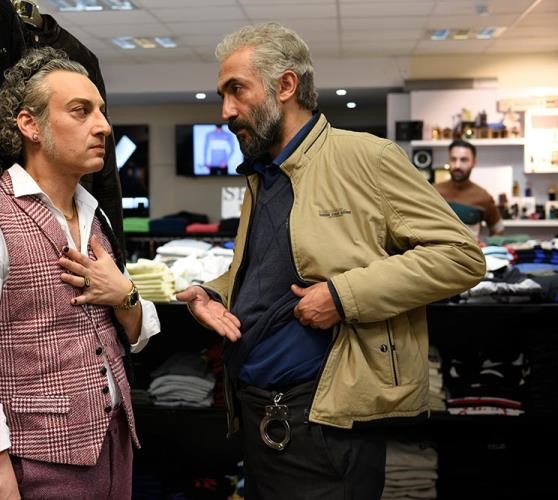 هادی حجازی‌فر و ارژنگ امیرفضلی در فیلم سینمایی کاتیوشا