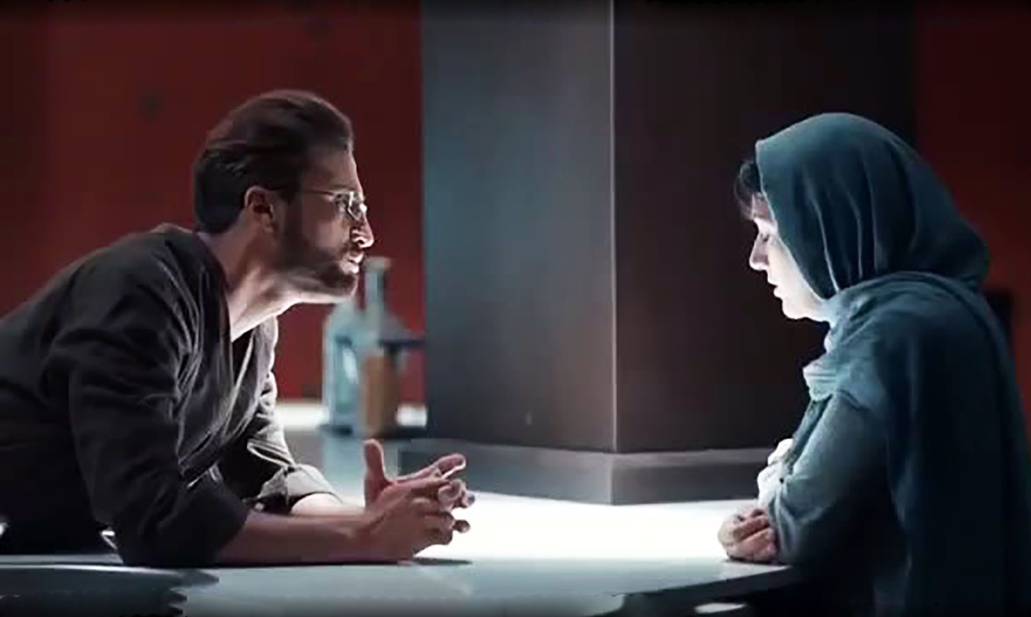 باران کوثری و امیر جدیدی در فیلم عرق سرد