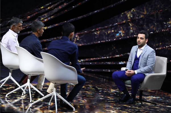 احسان علیخانی در برنامه تلوزیونی ماه عسل