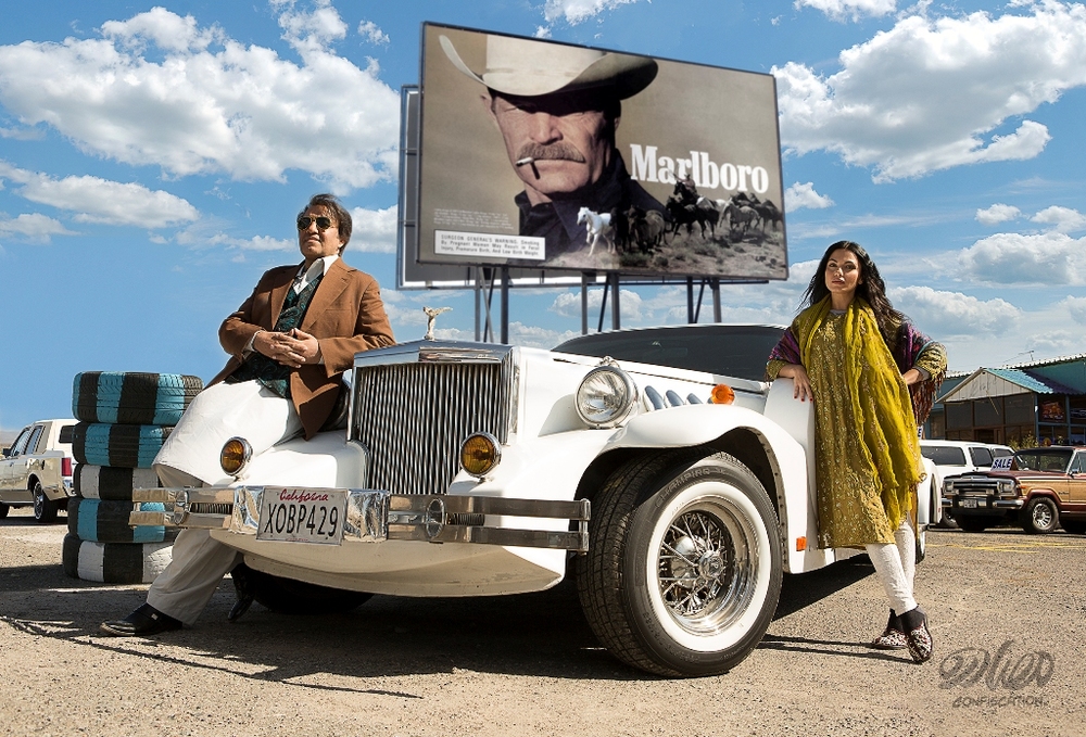 رضا عطاران و میلنا واردانیان در فیلم سینمایی مصادره