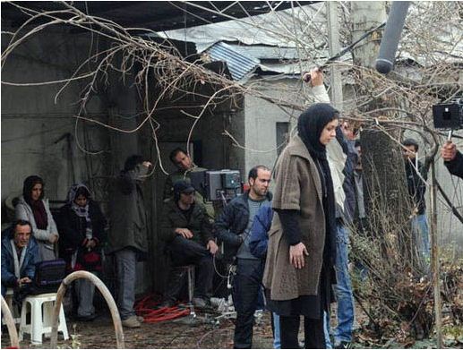 پشت صحنه فیلم آسمان زرد کم عمق پشت صحنه فیلم آسمان زرد کم عمق