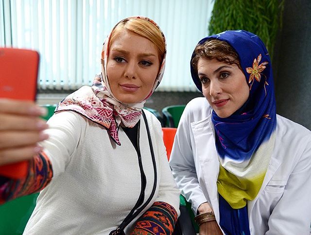 ویشکا آسایش و سحر قریشی در فیلم من و شارمین