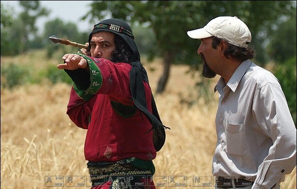 سید داوود میرباقری و فریبرز عرب‌نیا در سریال مختار نامه