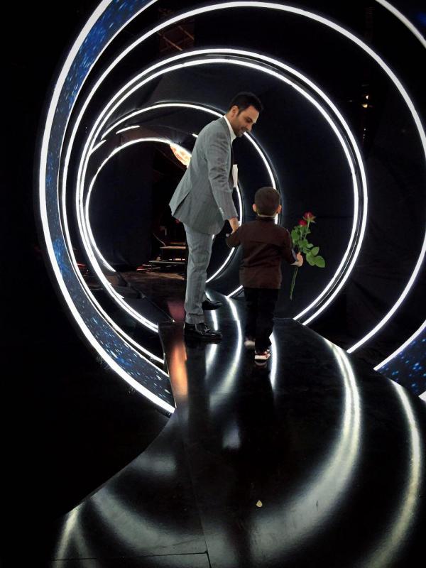 احسان علیخانی در برنامه تلوزیونی ماه عسل