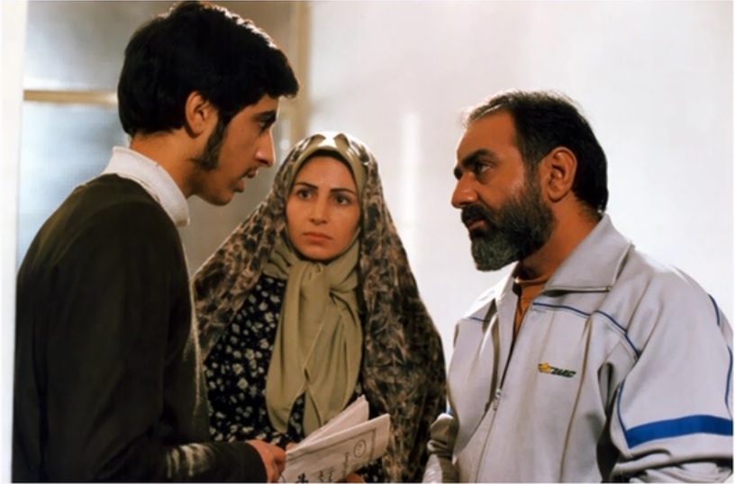 پرویز پرستویی و بهروز شعیبی در فیلم آژانس شیشه‌ای