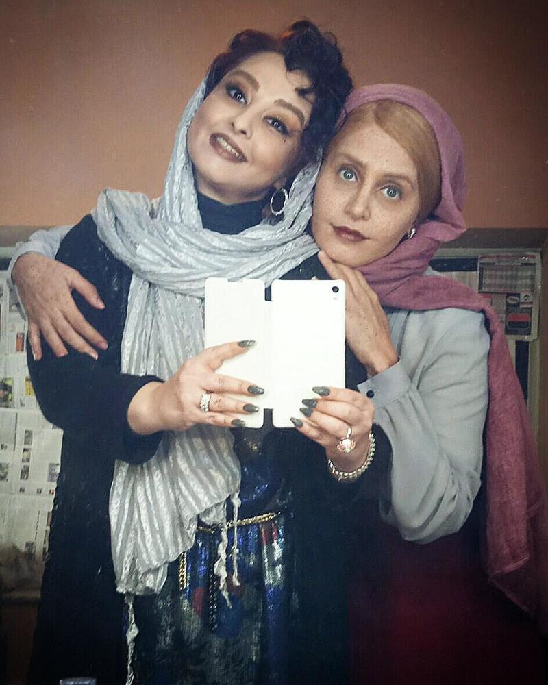 الناز شاکردوست و ماهایا پطروسیان در فیلم خفه‌گی