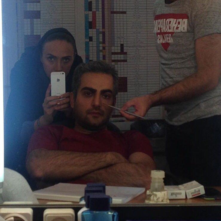 حامد کمیلی در پشت صحنه ایتالیا ایتالیا حامد کمیلی در پشت صحنه ایتالیا ایتالیا