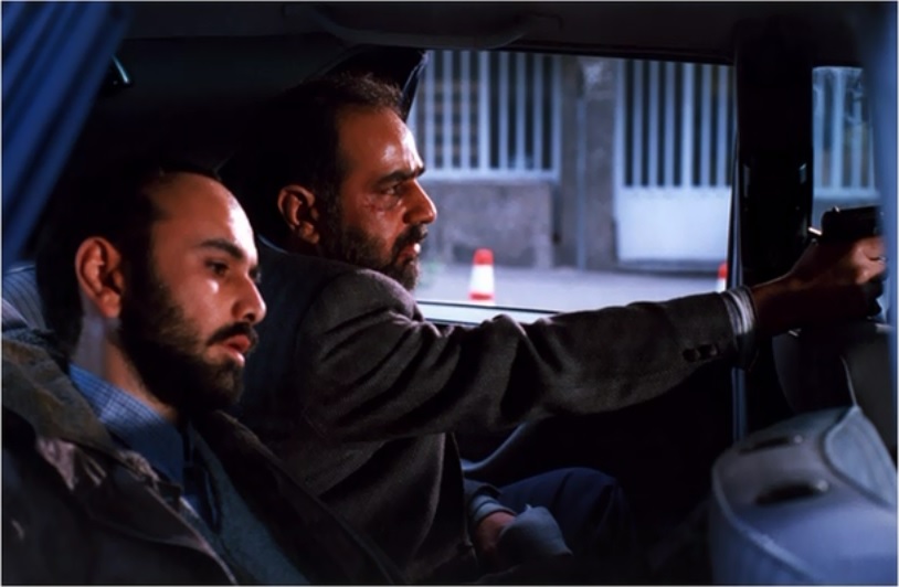 پرویز پرستویی و حبیب رضایی در فیلم آژانس شیشه‌ای