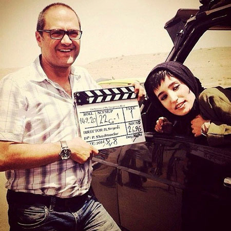 رامبد جوان در پشت صحنه فیلم نگار رامبد جوان در پشت صحنه فیلم نگار