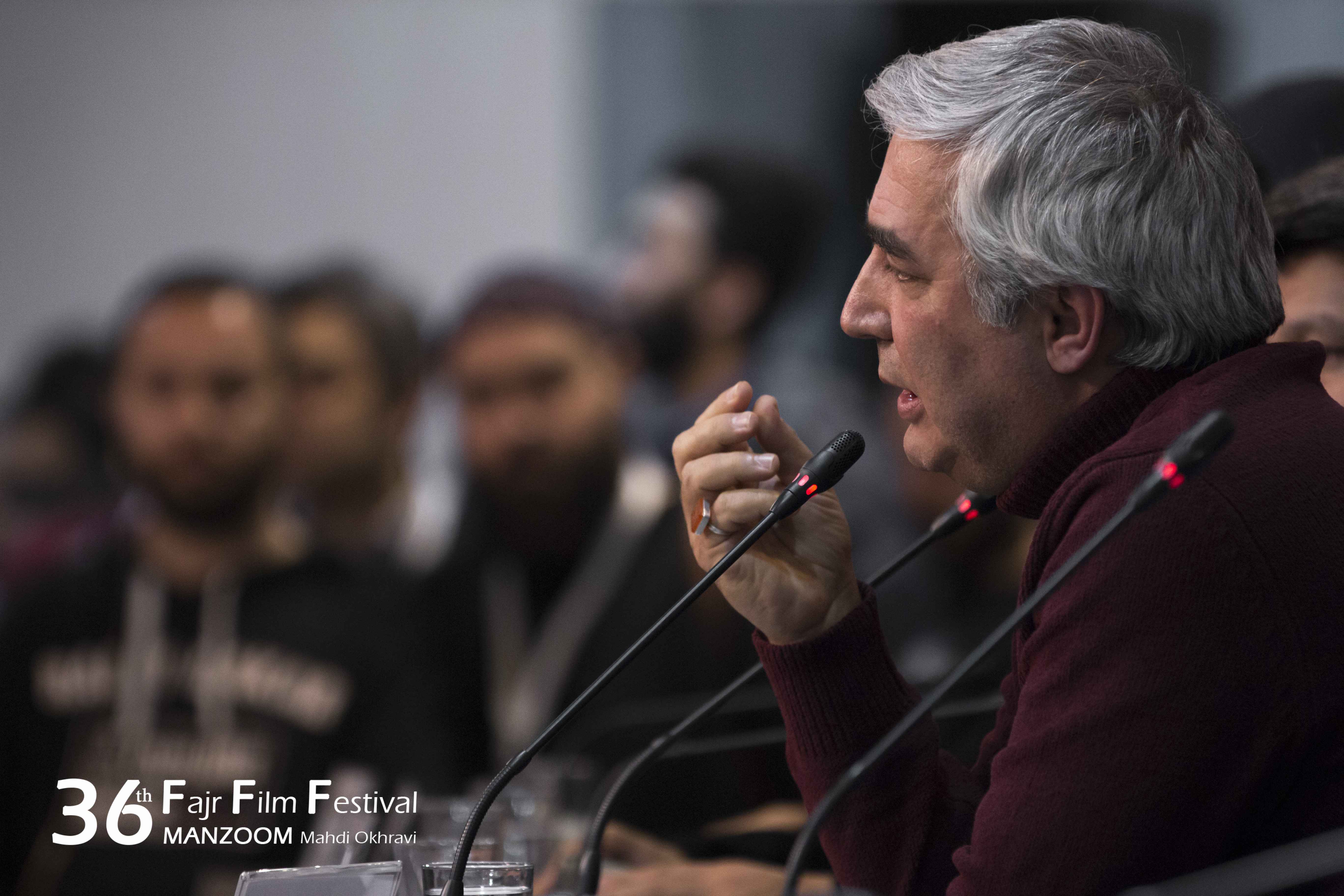 ابراهیم حاتمی‌کیا در نشست خبری فیلم سینمایی به وقت شام