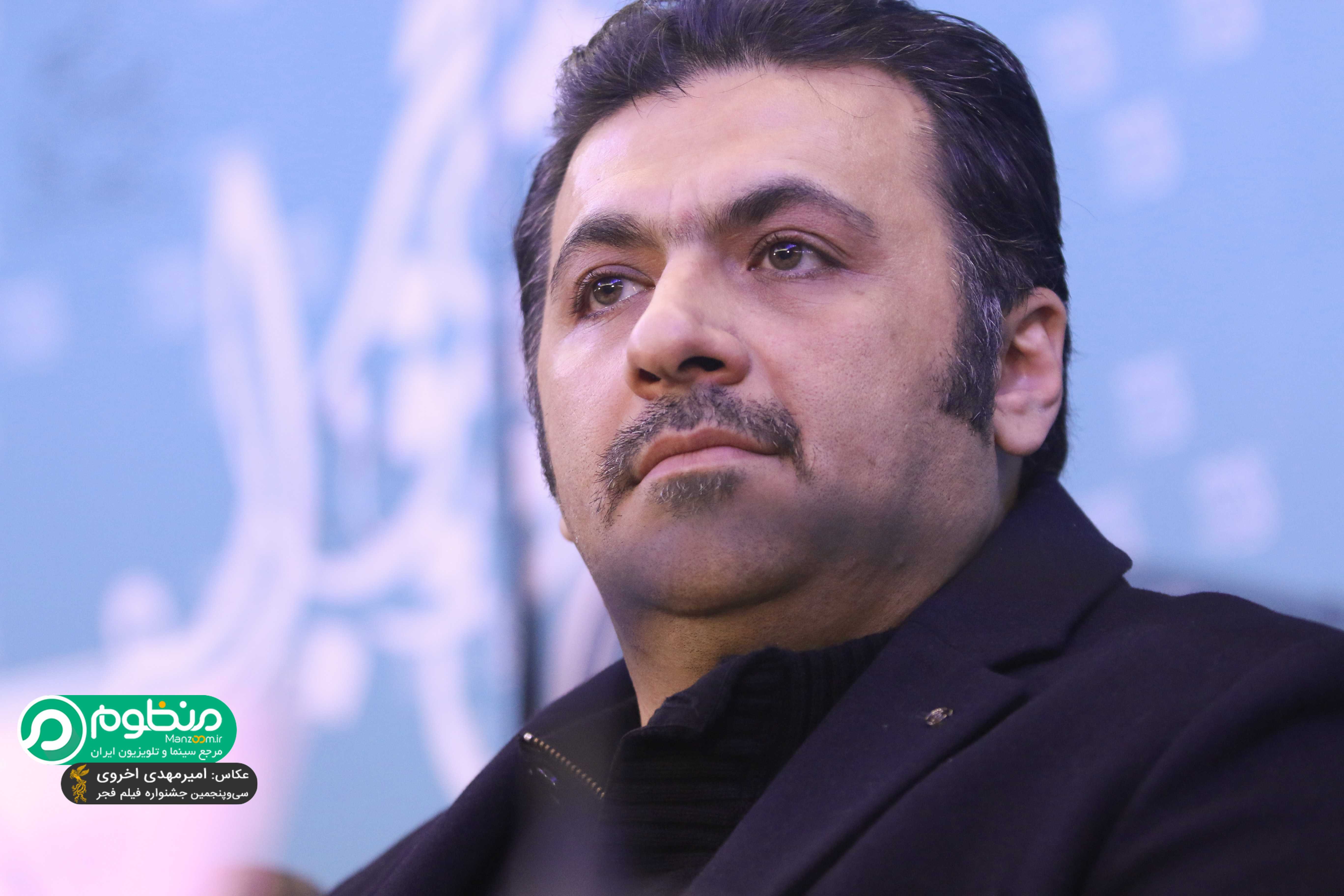 شهرام عبدلی در نشست خبری فیلم ماه گرفتگی