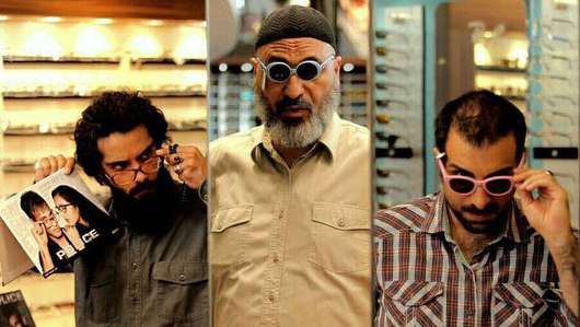 حمید فرخ‌نژاد و پولاد کیمیایی  در فیلم گشت ارشاد 2