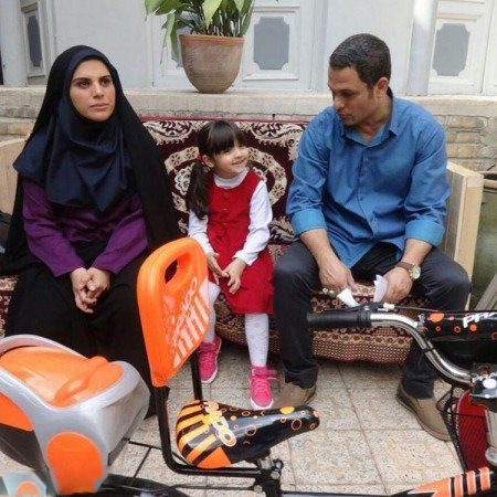 حسین یاری و مژگان بیات در سریال تلوزیونی برادر