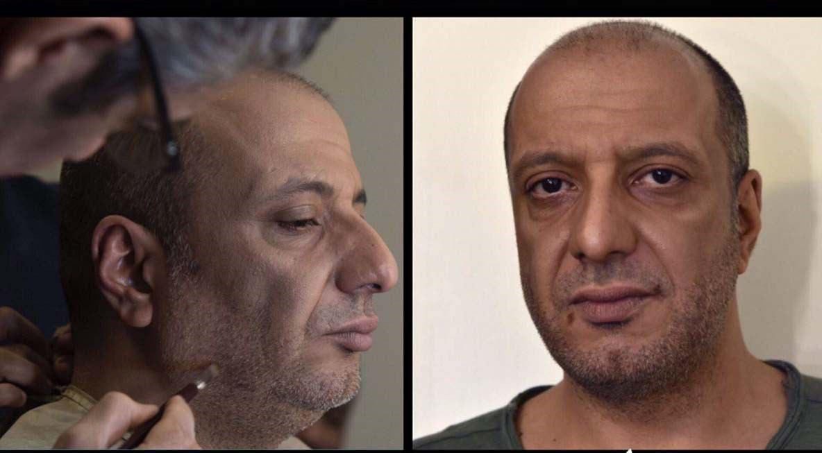 گریم امیر جعفری در فیلم سینمایی ساعت 5 عصر