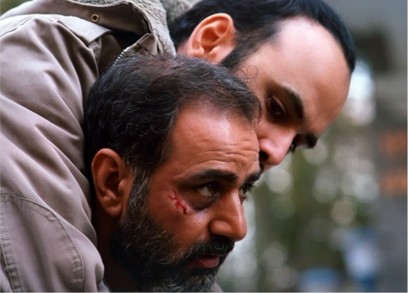 پرویز پرستویی و حبیب رضایی در فیلم آژانس شیشه‌ای