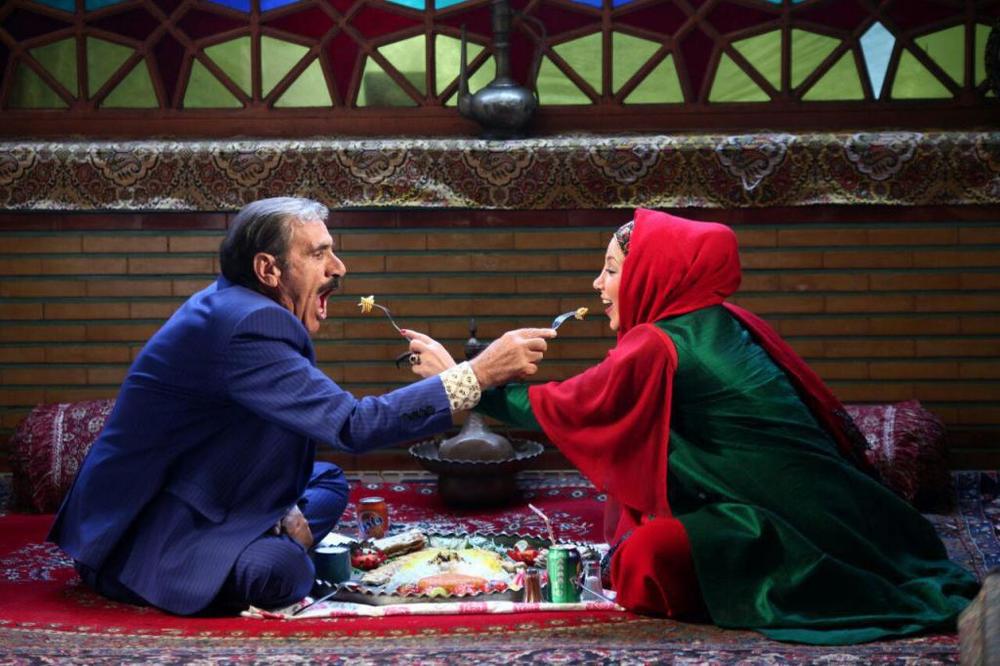 بهنوش بختیاری و رضا ناجی در فیلم پا تو کفش من نکن