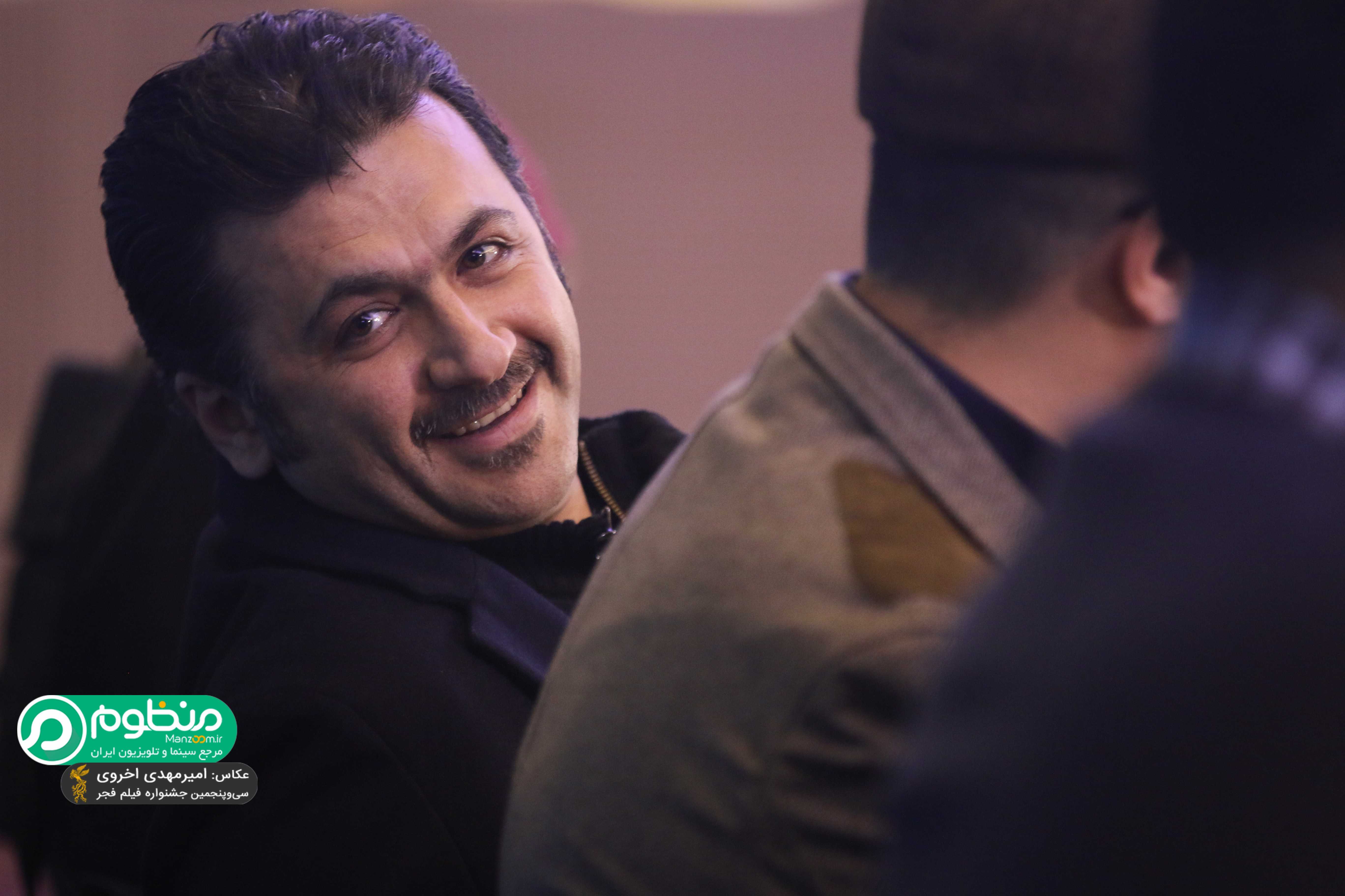 شهرام عبدلی در نشست خبری فیلم ماه گرفتگی