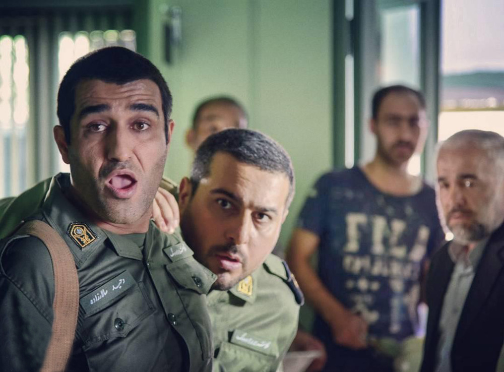 محسن کیایی و پژمان جمشیدی در فیلم لونه زنبور محسن کیایی و پژمان جمشیدی در فیلم لونه زنبور