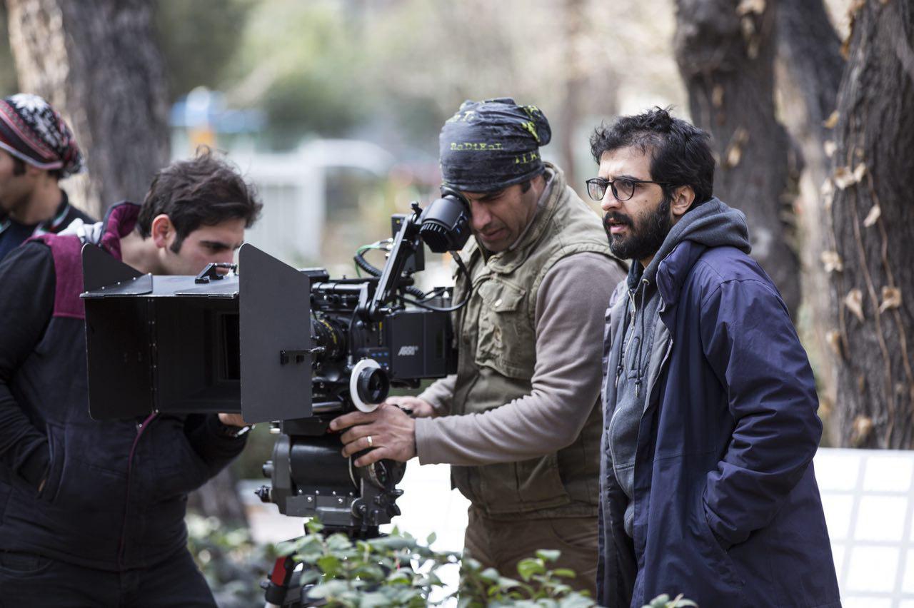 بهروز شعیبی در پشت صحنه فیلم سینمایی دارکوب