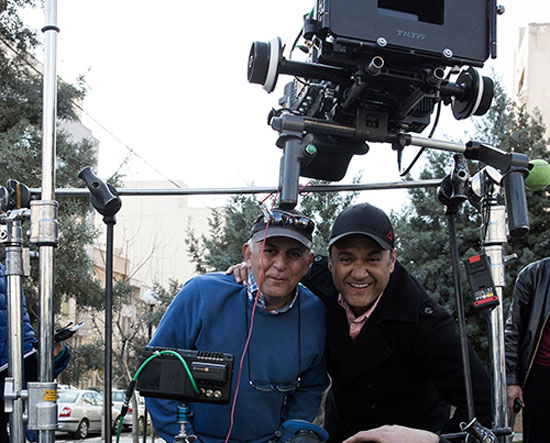 رامبد جوان در پشت صحنه فیلم نگار