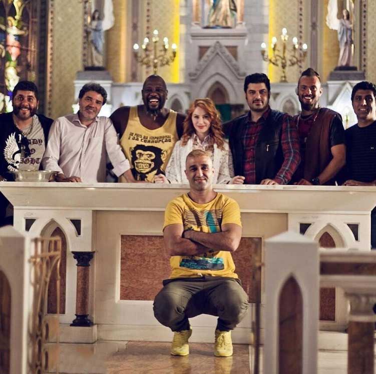 پژمان جمشیدی و سام درخشانی در پشت صحنه فیلم سینمایی تگزاس پژمان جمشیدی و سام درخشانی در پشت صحنه فیلم سینمایی تگزاس