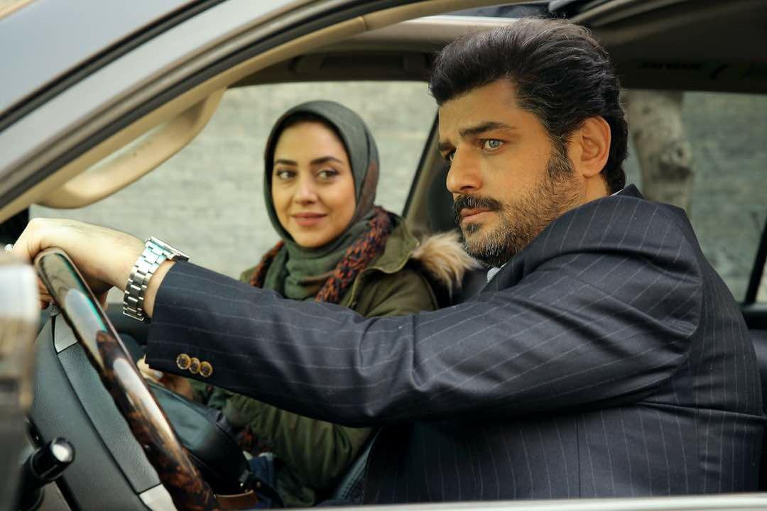 سام درخشانی و بهاره کیان افشار در فیلم سینمایی دشمن زن