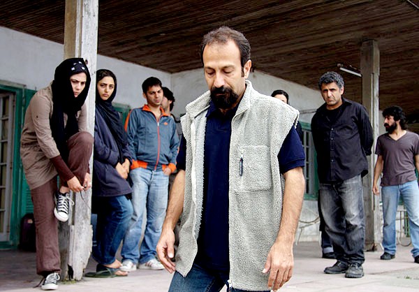 اصغر فرهادی در پشت صحنه فیلم درباره الی اصغر فرهادی در پشت صحنه فیلم درباره الی