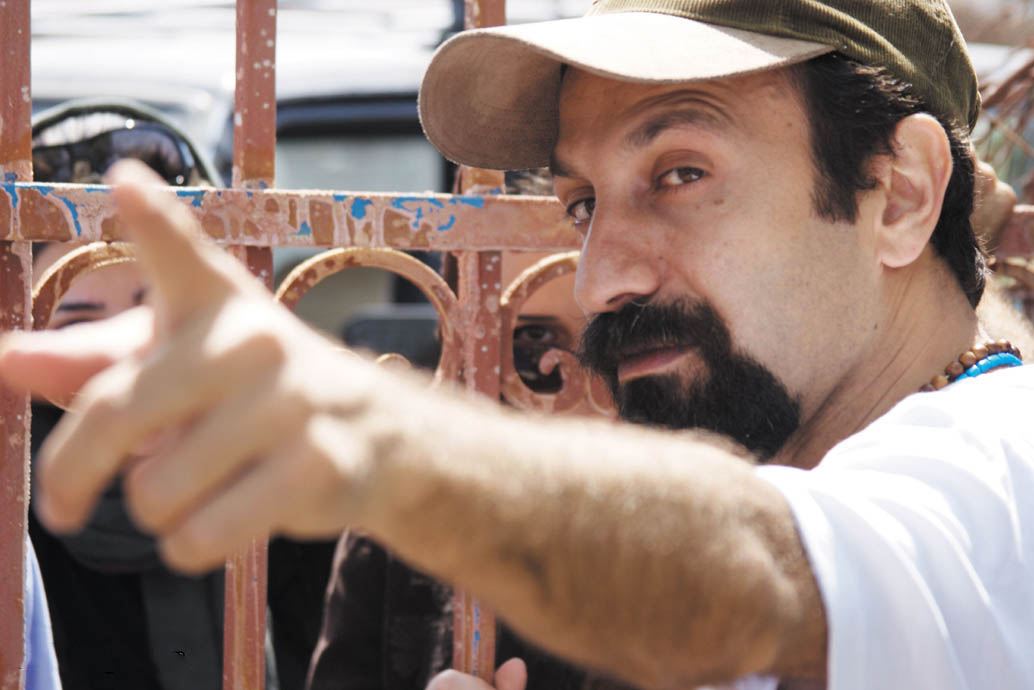 اصغر فرهادی در پشت صحنه فیلم درباره الی اصغر فرهادی در پشت صحنه فیلم درباره الی