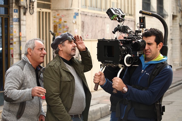 مسعود جعفری جوزانی در پشت صحنه فیلم سینمایی پشت دیوار سکوت مسعود جعفری جوزانی در پشت صحنه فیلم سینمایی پشت دیوار سکوت