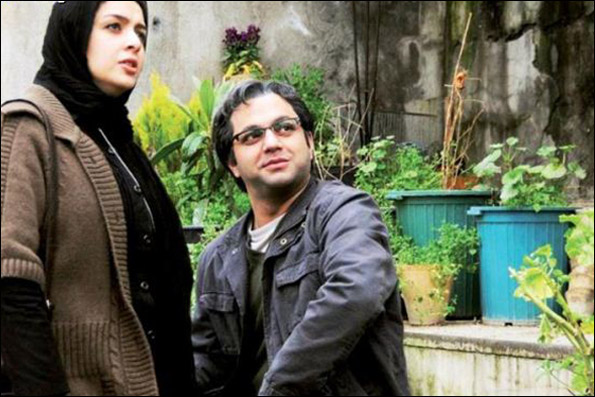 صابر ابر در فیلم آسمان زرد کم عمق صابر ابر در فیلم آسمان زرد کم عمق