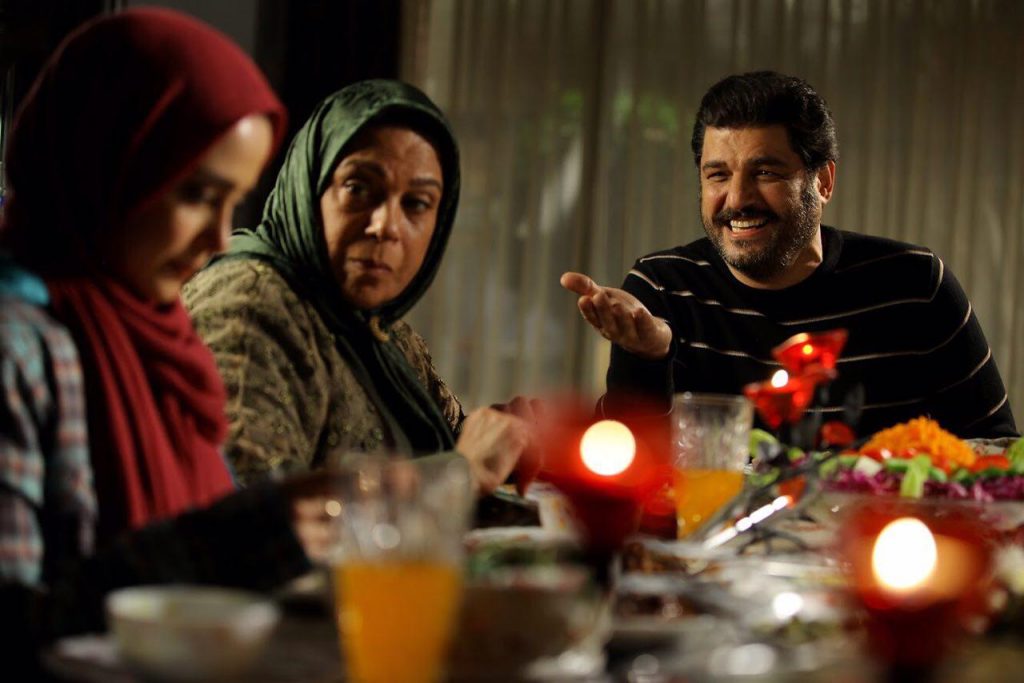 سام درخشانی و الناز حبیبی در فیلم سینمایی دشمن زن
