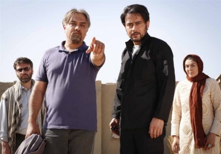 برزو ارجمند و رحیم نوروزی در فیلم سینمایی اشنوگل