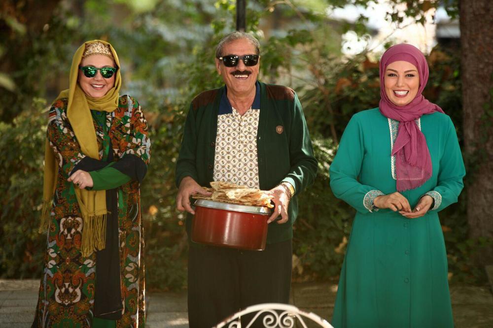 بهنوش بختیاری و رضا ناجی در فیلم پا تو کفش من نکن