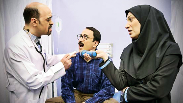 فلامک جنیدی و عارف لرستانی در فیلم در حاشیه فلامک جنیدی و عارف لرستانی در فیلم در حاشیه