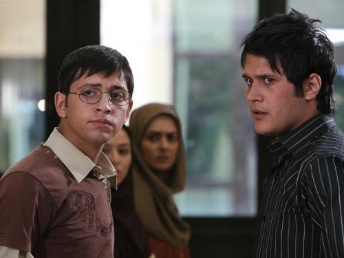 سیاوش خیرابی و محسن افشانی در سریال تلوزیونی ترانه مادری