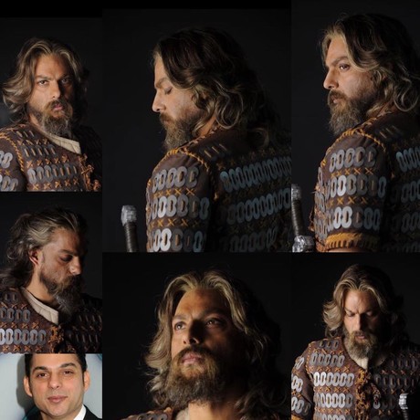  گریم پیمان معادی برای سریال «ماه تی تی»