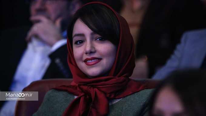 نازنین بیاتی در مراسم افتتاحیه سی و پنجمین جشنواره فیلم فجر