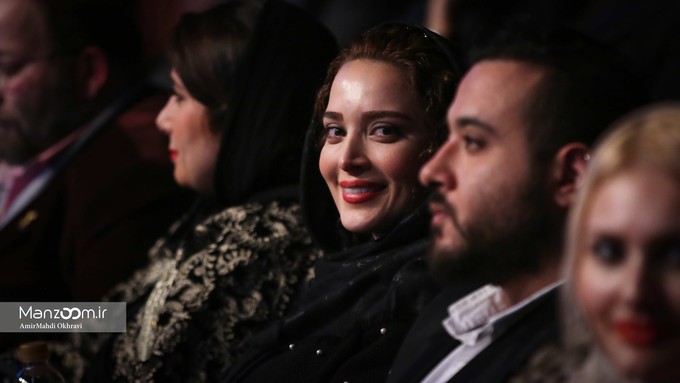 بهنوش طباطبایی در مراسم افتتاحیه سی و پنجمین جشنواره فیلم فجر