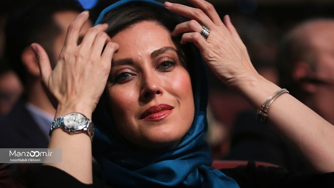 مهتاب کرامتی در مراسم افتتاحیه سی و پنجمین جشنواره فیلم فجر