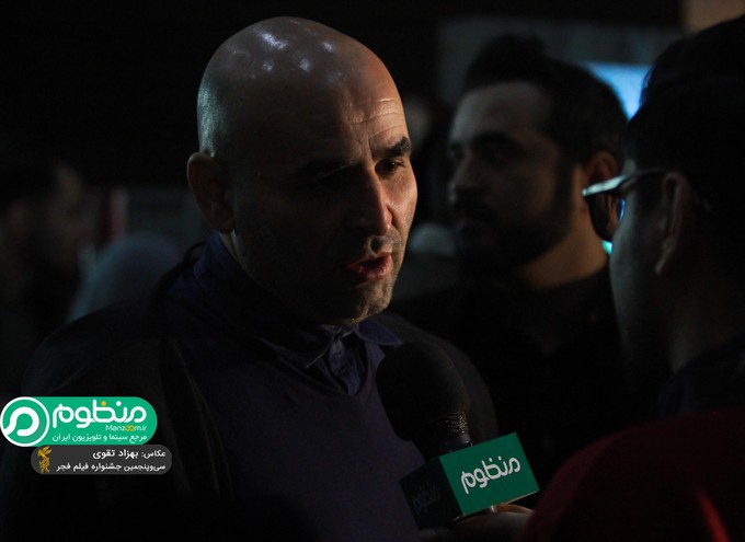 علیرضا مسعودی سی و پنجمین جشنواره فیلم فجر