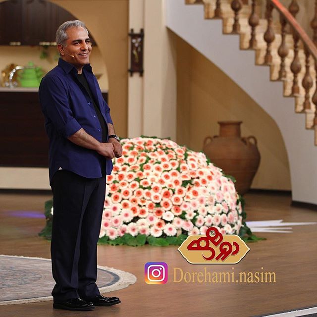 تصاویر بهاره افشاری در برنامه دورهمی گزارش تصویری از منظوم