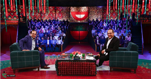 فاضل نظری برای نامزد جناب‌خان شعر گفت