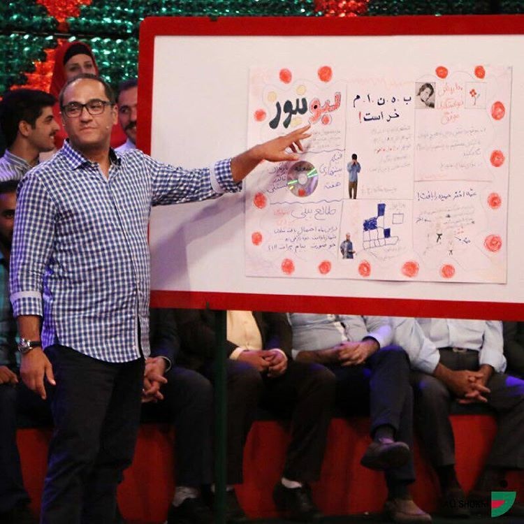 جناب خان سردبیر می‌شود / افتتاح مطبوعه «لبو نیوز» + فیلم